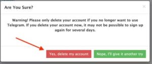 How to Delete Your Telegram and New Register your account?